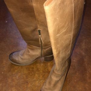 Tan/Brown Levi’s knee high boots
